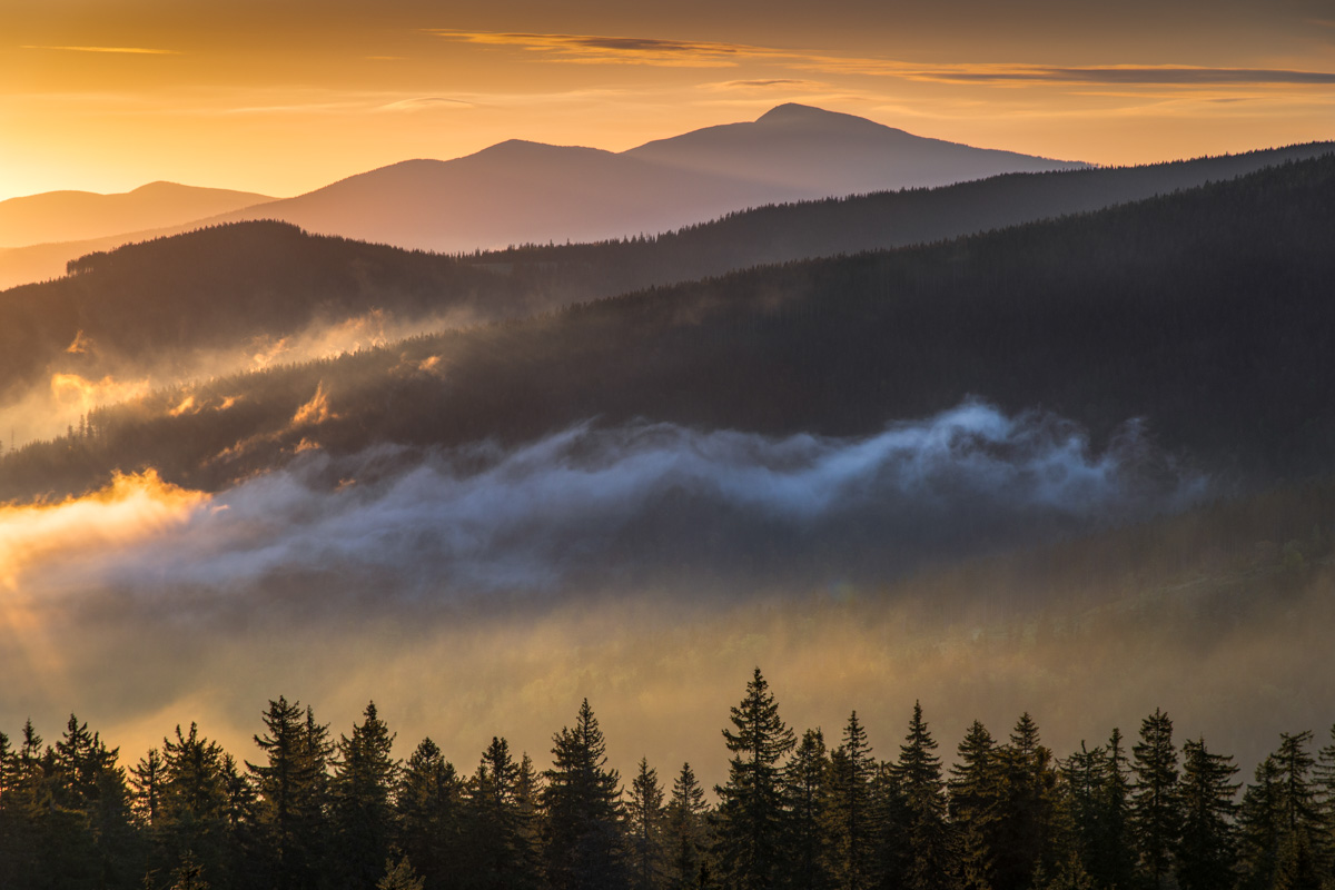 Babia Góra widziana z Rysianki