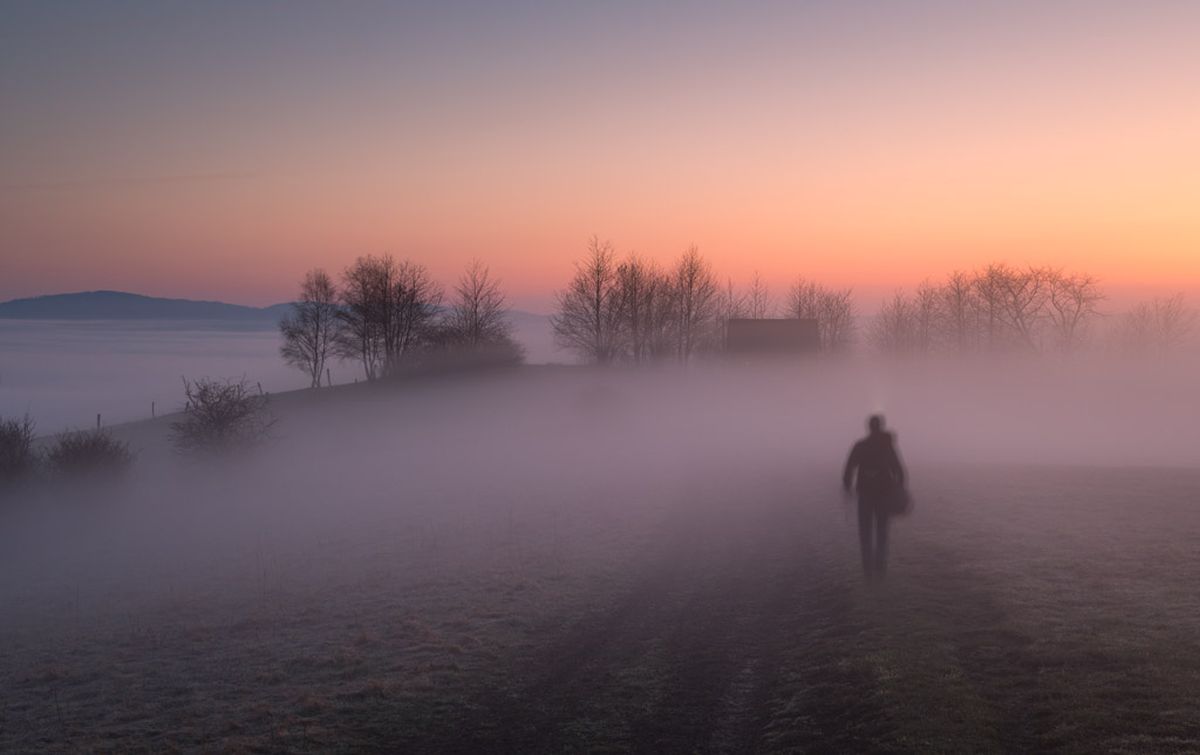 Fotograf we mgle
