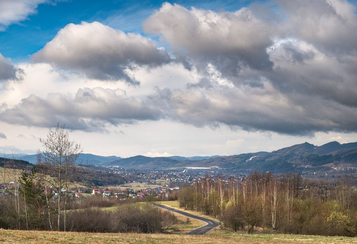 panorama Beskidu Śląskiego