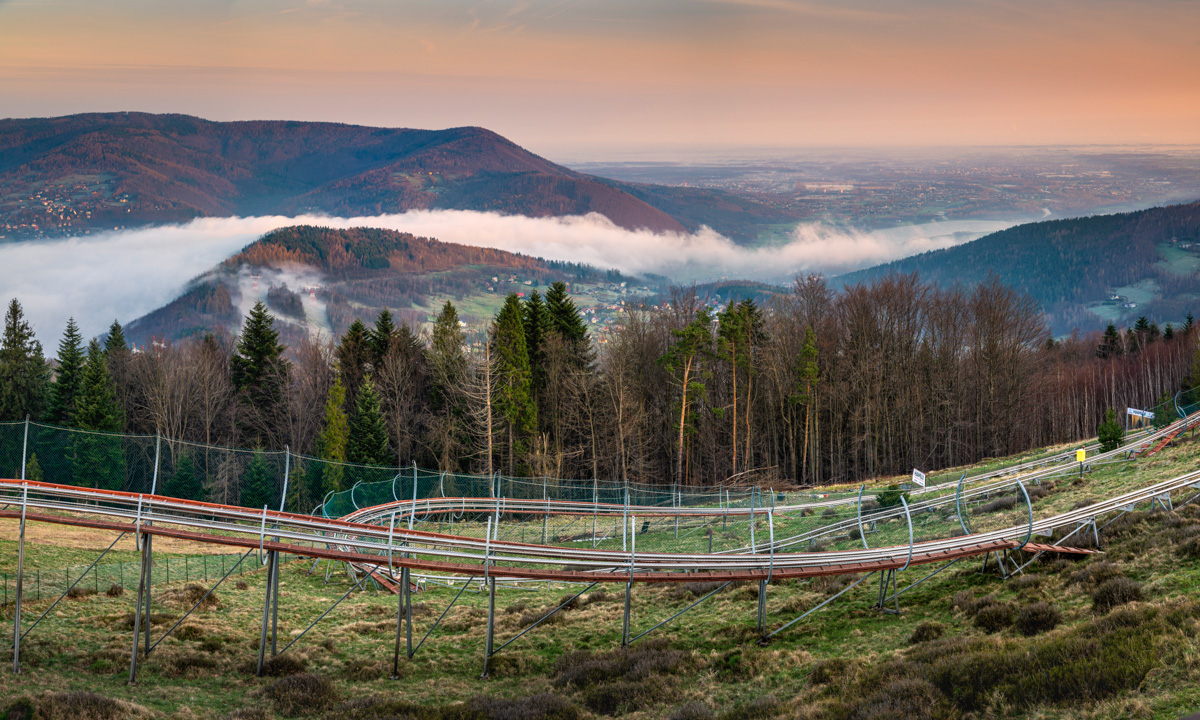 tor saneczkowy na żarze