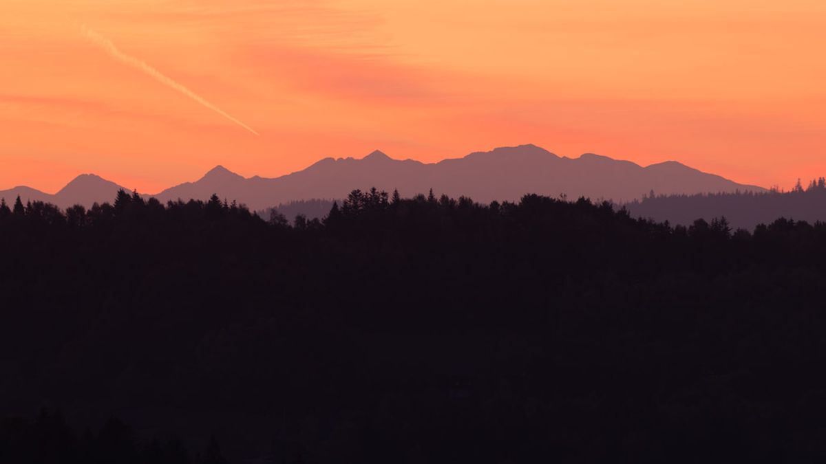 widok na Tatry z Lalik